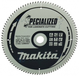 Makita b-33881 specialized lama per taglio di mdf e laminati 305x30 mm - dettaglio 1