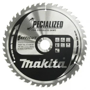 Makita b-64630 efficut lama per troncatrice 260x30 mm per legno - dettaglio 1