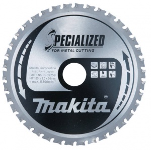 Makita e-14299 specialized lama per sega circolare 185x30 mm per metallo - dettaglio 1