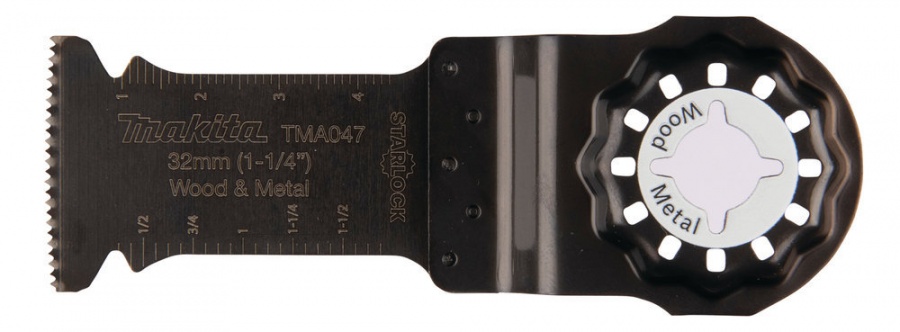 Makita b-64814 tma047 lama per utensile multifunzione starlock per legno e metallo - dettaglio 1