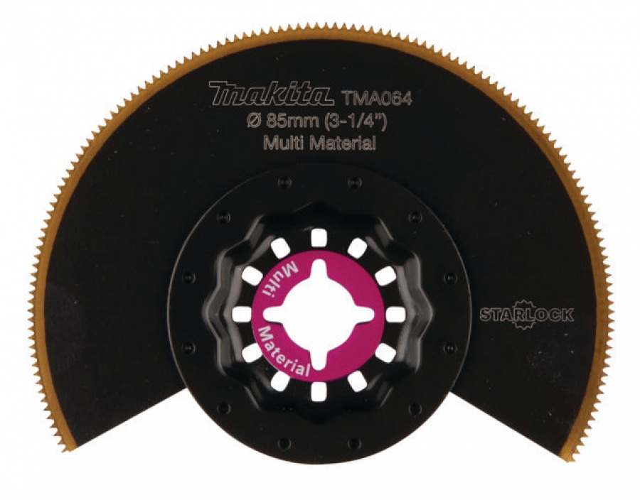 Makita b-64973 tma064 lama per utensile multifunzione starlock per materiali vari - dettaglio 1