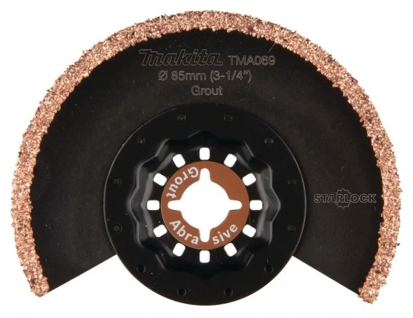 Makita B-65028 TMA069 Lama abrasiva per utensile multifunzione Starlock