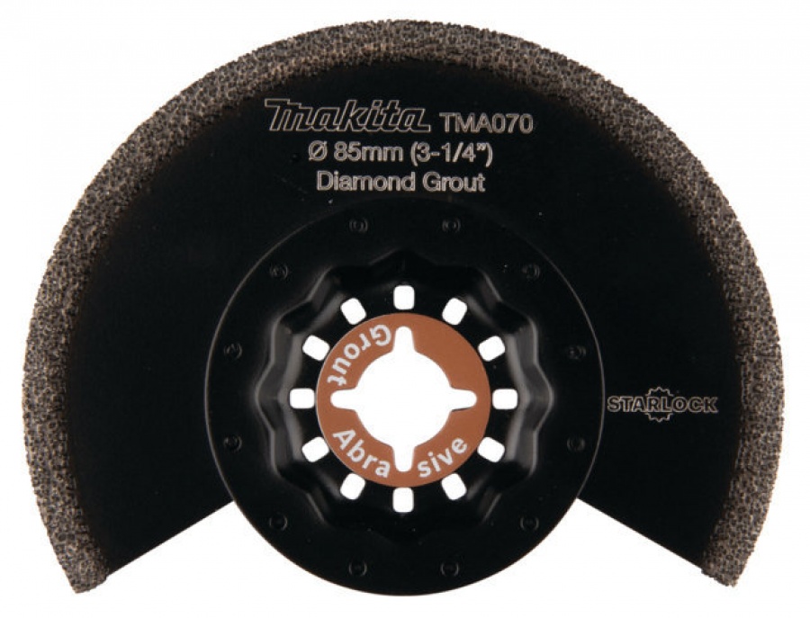 Makita b-65034 tma070 lama diamantata abrasiva per utensile multifunzione starlock - dettaglio 1