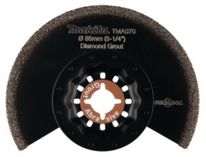 Makita b-65034 tma070 lama diamantata abrasiva per utensile multifunzione starlock - dettaglio 1