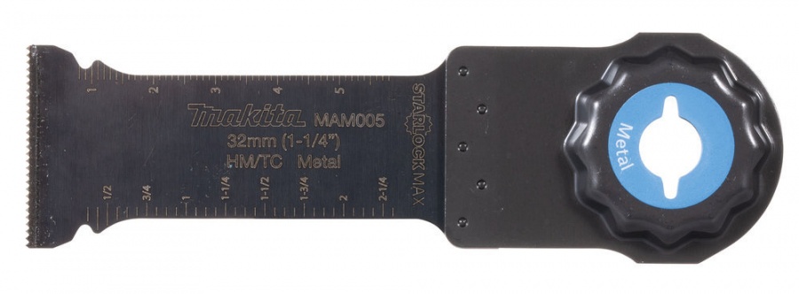 Makita b-66444 mam005 lama per utensile multifunzione starlock max per metallo - dettaglio 2