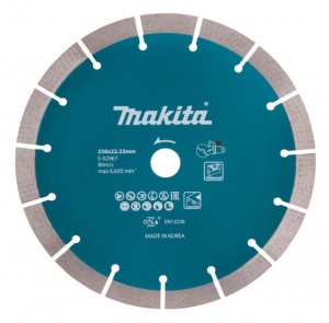 Makita e-02967 disco diamantato 230 mm segmentato per calcestruzzo - dettaglio 1