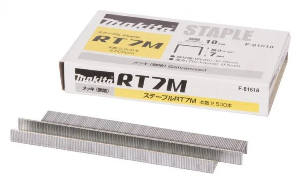 Makita graffette tipo rt in acciaio zincato 2.500 pz. - dettaglio 1