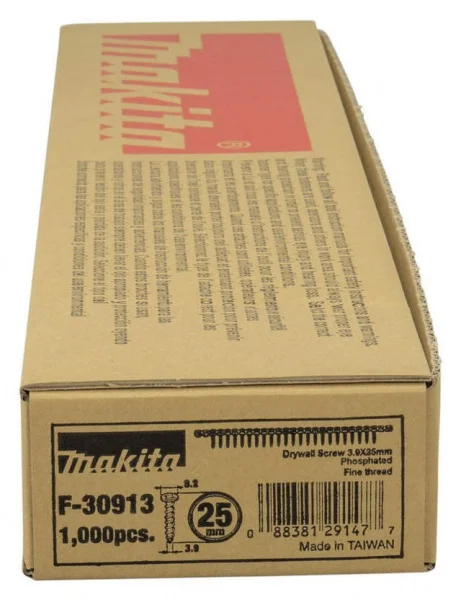 Makita  viti a nastro per dfr550 da cartongesso legno e profilati 1000 pz. - dettaglio 3