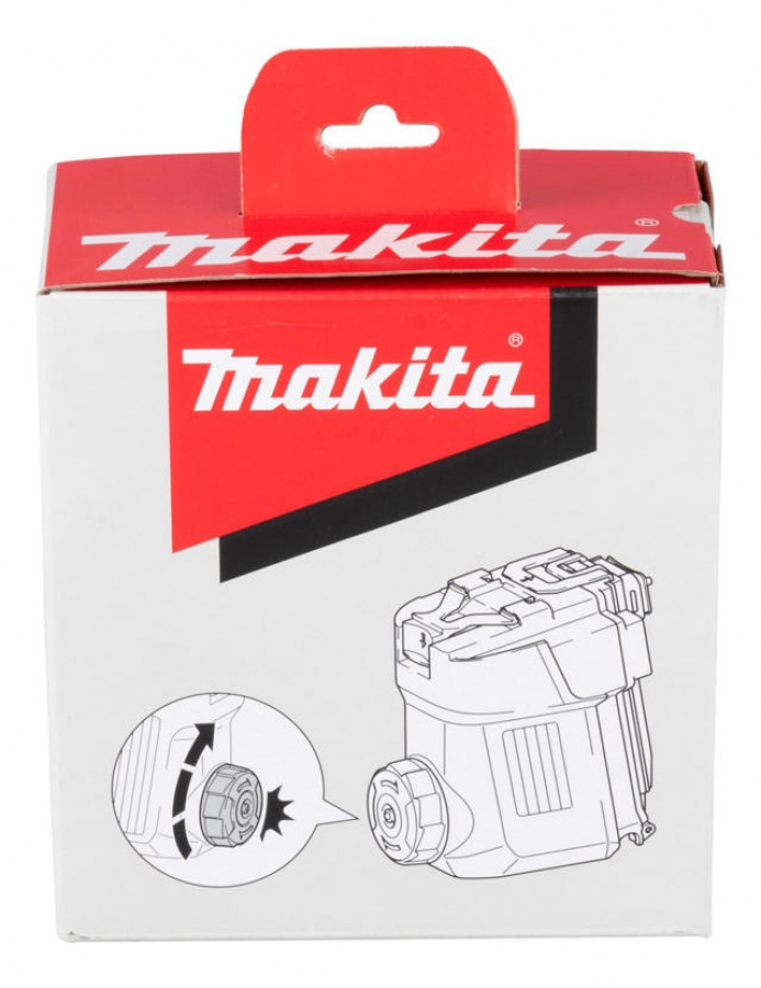 Makita 191f49-8 scatola raccogli polvere con filtro per dx10 e dx11 - dettaglio 4