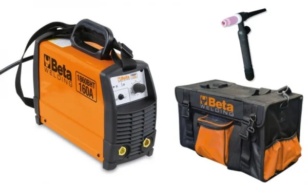 Beta 1860BHT/KT Kit saldatrice ad inverter MMA e TIG 160 A con torcia