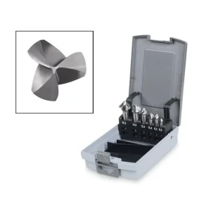 Beta 426a/sp6 serie di frese a svasare hss con taglienti asimmetrici 6 pz. 004260060 - dettaglio 1