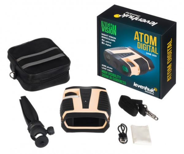 Levenhuk atom digital dnb300 visore notturno binoculare 82470 - dettaglio 1