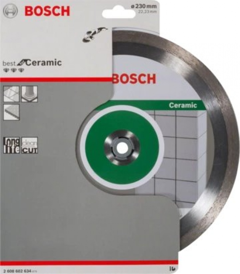 Bosch best for ceramic disco diamantato per smerigliatrice 230 mm - dettaglio 2