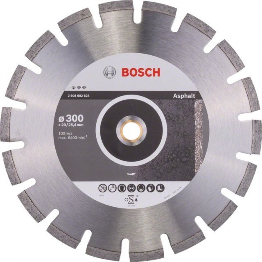 Bosch standard for asphalt disco diamantato per tagliasuolo - dettaglio 1