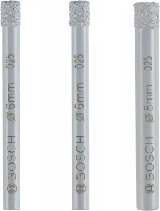 Bosch expert for ceramic set di punte diamantate 3 pz. - dettaglio 1