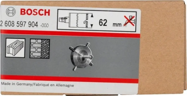 Bosch  punta di centraggio a croce per corone 1 1/4" unc a secco - dettaglio 2