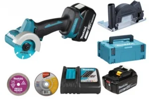 Makita DMC300RTJ Sega diamantata 76 mm Brushless a batteria 18 V - DMC300RTJ