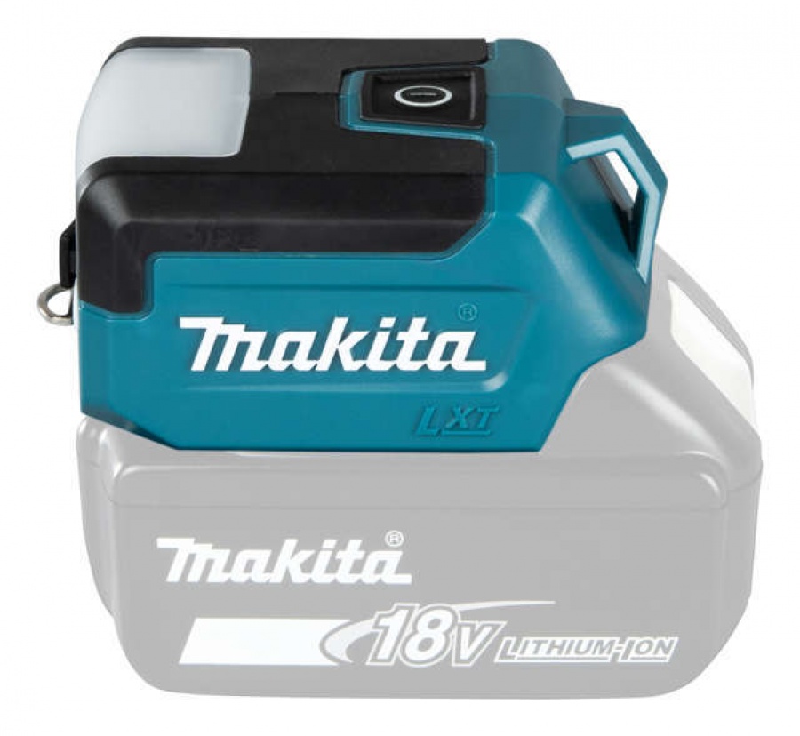 Makita DML817 Torcia 18 V con adattatore USB senza batteria - DML817