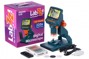 Levenhuk labzz dm200 lcd microscopio digitale 76827 - dettaglio 1