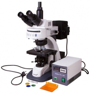 Levenhuk med pro 600 fluo microscopio professionale 73383 - dettaglio 1