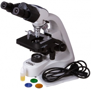 Levenhuk med 10b microscopio binoculare professionale 73984 - dettaglio 1