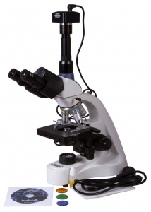 Levenhuk med d10t microscopio trinoculare digitale professionale 73986 - dettaglio 1