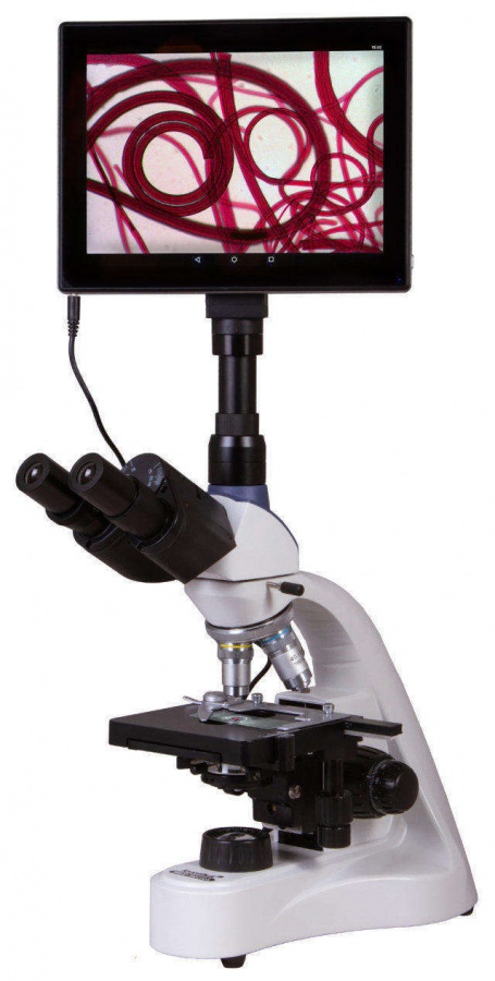 Levenhuk MED D10T LCD Microscopio trinoculare digitale professionale