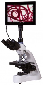 Levenhuk med d10t lcd microscopio trinoculare digitale professionale 73987 - dettaglio 1