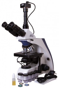 Levenhuk med d30t microscopio trinoculare digitale professionale 73998 - dettaglio 1