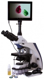 Levenhuk med d30t lcd microscopio trinoculare digitale professionale 73999 - dettaglio 1