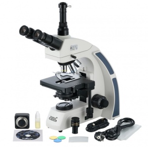 Levenhuk med d40t microscopio trinoculare digitale professionale 74007 - dettaglio 1