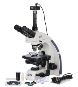 Levenhuk med d45t microscopio trinoculare digitale professionale 74010 - dettaglio 1