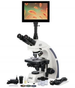 Levenhuk med d45t lcd microscopio trinoculare digitale professionale 74011 - dettaglio 1