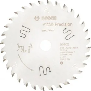 Bosch top precision best for wood lama per seghe circolari 165x20 mm per legno 2608642386 - dettaglio 1