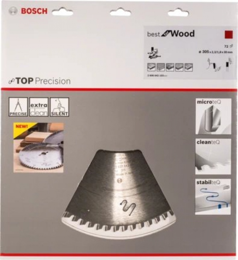 Bosch top precision best for wood lama per troncatrici 305x30 mm per legno 2608642103 - dettaglio 2