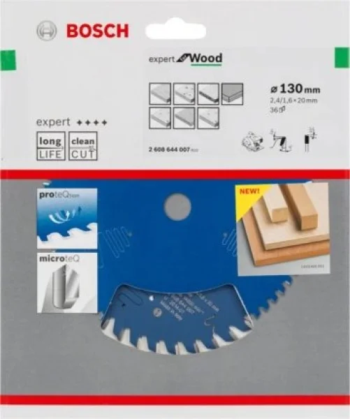 Bosch expert for wood lama per seghe circolari 130x20 mm per legno 2608644006 - dettaglio 4