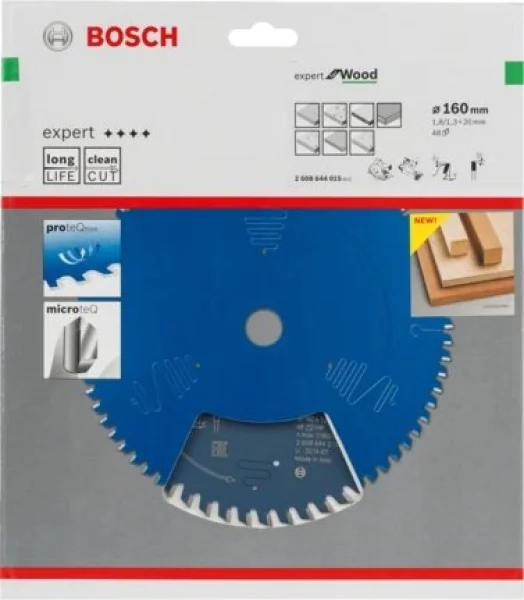 Bosch expert for wood lama per seghe circolari 160x20 mm per legno 2608644015 - dettaglio 2