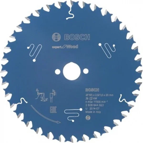 Bosch expert for wood lama per seghe circolari 165x20 mm per legno 2608644023 - dettaglio 1