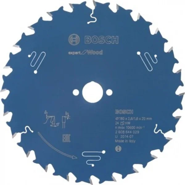 Bosch expert for wood lama per seghe circolari 180x20 mm per legno 2608644029 - dettaglio 1