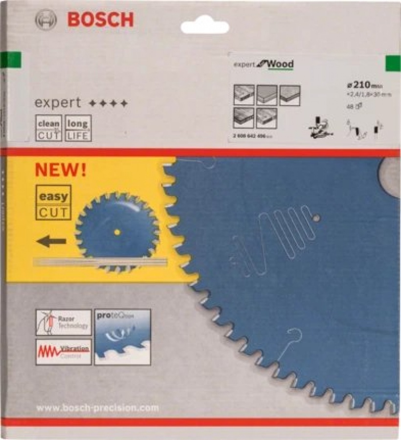 Bosch expert for wood lama per troncatrice 210x30 mm per legno 2608642496 - dettaglio 2