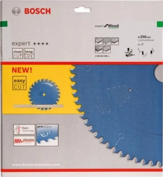 Bosch expert for wood lama per troncatrice 250x30 mm per legno 2608642498 - dettaglio 2