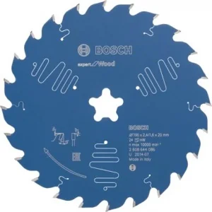 Bosch expert for wood lama per seghe da banco 190 mm con foro a stella per legno 2608644086 - dettaglio 1