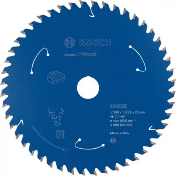 Bosch expert for wood lama per seghe ad affondamento 160x20 mm per legno 2608644505 - dettaglio 1