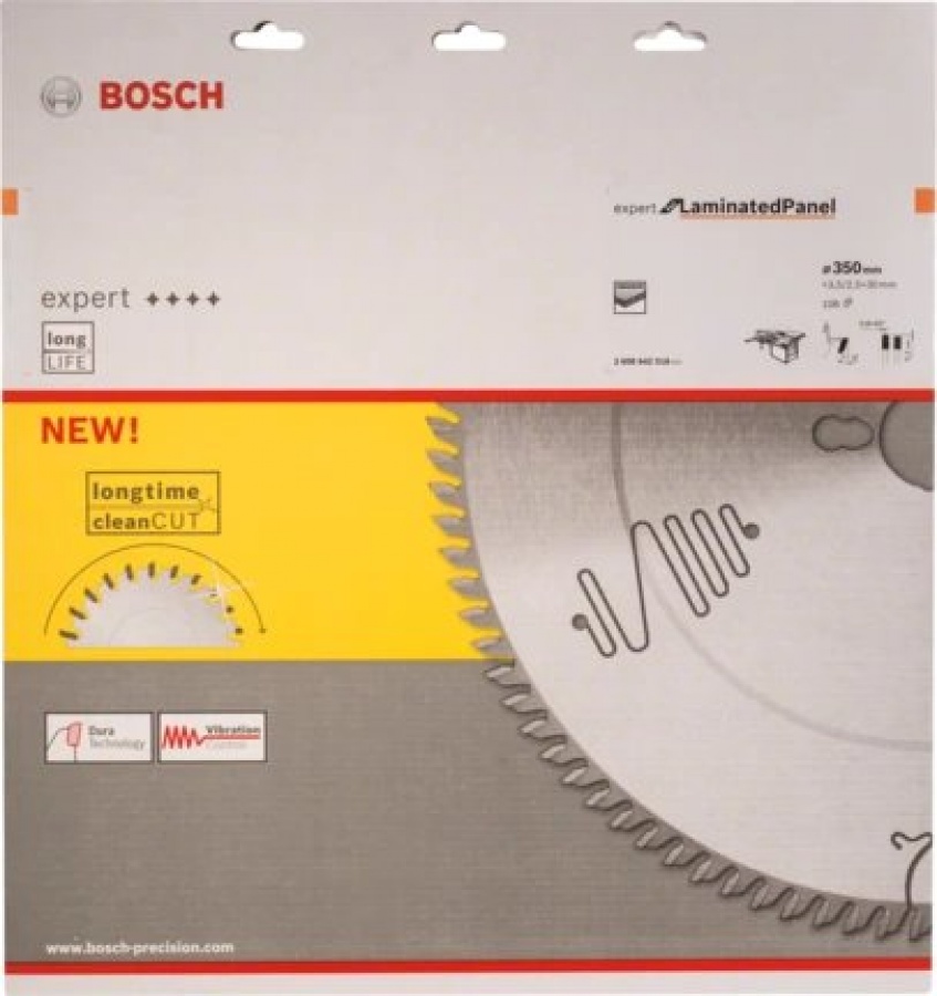 Bosch expert for laminated panel lama per sega da banco 350x30 mm per laminati 2608642518 - dettaglio 2