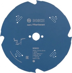 Bosch expert for fiber cement lama per sega circolare 190x20 mm per fibrocemento 2608644124 - dettaglio 1
