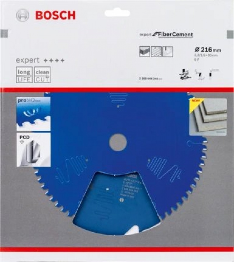 Bosch expert for fiber cement lama per troncatrice 216x30 mm per fibrocemento 2608644346 - dettaglio 2