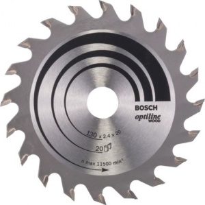 Bosch optiline wood lama per sega circolare 130x20 mm per legno 2608640582 - dettaglio 1