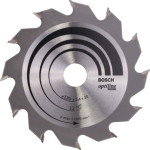 Bosch optiline wood lama per sega circolare 130x20 mm per legno 2608641167 - dettaglio 1