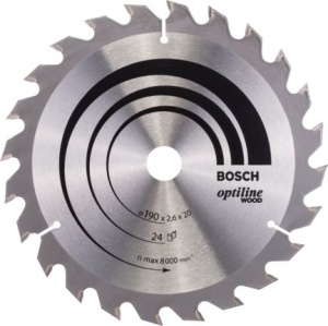Bosch optiline wood lama per sega circolare 190x20 mm per legno 2608640612 - dettaglio 1
