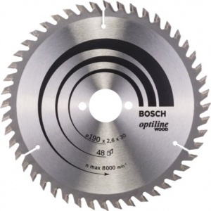 Bosch optiline wood lama per sega circolare 190x30 mm per legno 2608640617 - dettaglio 1